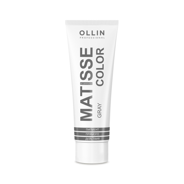 Ollin Professional Пигмент прямого действия Matisse Color, Gray/серый, 100 мл купить