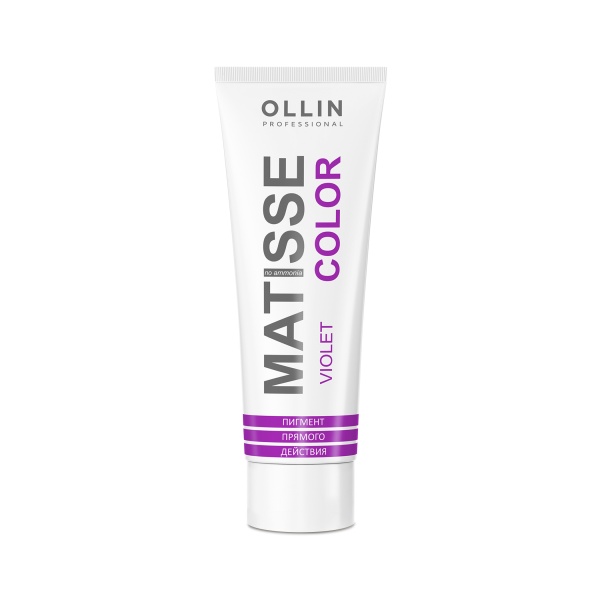 Ollin Professional Пигмент прямого действия Matisse Color, Violet/фиолетовый, 100 мл купить