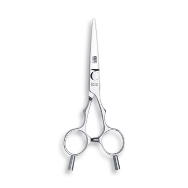 Kasho Ножницы парикмахерские прямые с двумя упорами Silver, 5.0″ купить
