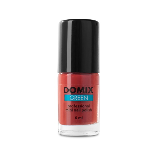 Domix Green Professional Лак для ногтей мини, M 1574 Vermil-lion, 6 мл купить