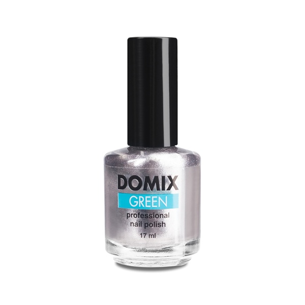 Domix Green Professional Лак для ногтей, L 0449 Bright silver, 17 мл купить