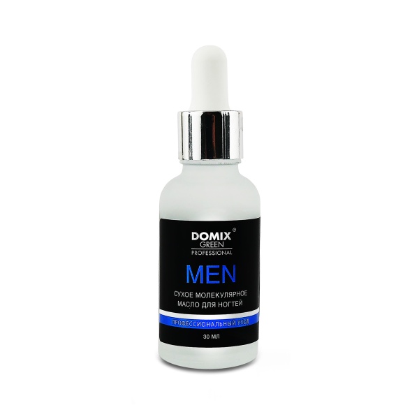 Domix Green Professional Сухое молекулярное масло для ногтей Men, 30 мл купить