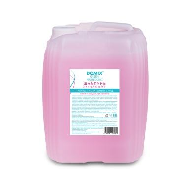 Domix Green Professional Шампунь очищающий/обезжиривающий Лилия и миндальное молочко, 5 л купить