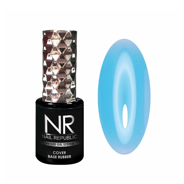 Nail Republic Каучуковая камуфлирующая база для гель-лака Cover Base Rubber Candy, №065 BK65, 10 мл купить