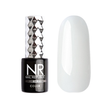 Nail Republic Каучуковая камуфлирующая база для гель-лака Cover Base Rubber, №004 Milk, 10 мл купить