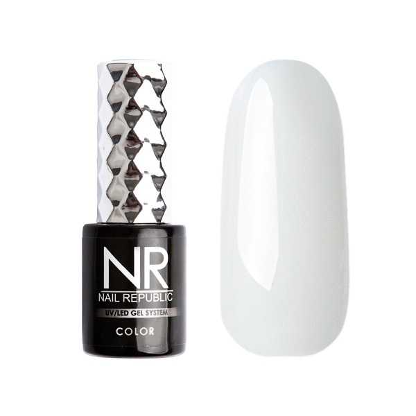 Nail Republic Каучуковая камуфлирующая база для гель-лака Cover Base Rubber, №004 Milk, 10 мл купить