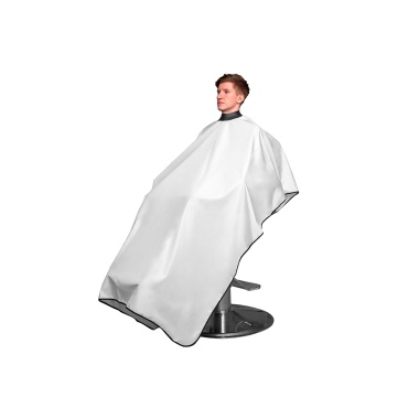 Rebel Barber Пеньюар с неопреновым воротником Crystal White купить