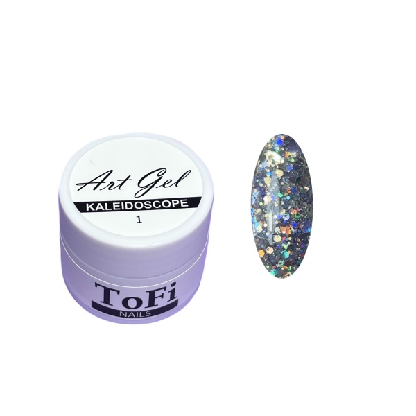 ToFi-nails Гель для дизайна Kaleidoscope, №1, 15 мл купить
