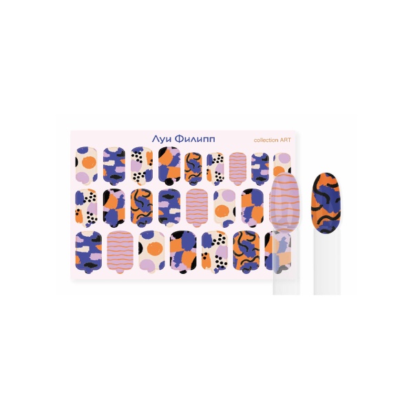 Луи Филипп Термопленка для дизайна ногтей Nail Wraps, Art купить