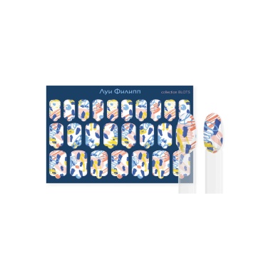 Луи Филипп Термопленка для дизайна ногтей Nail Wraps, Blots купить
