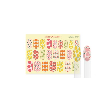 Луи Филипп Термопленка для дизайна ногтей Nail Wraps, Fruit купить