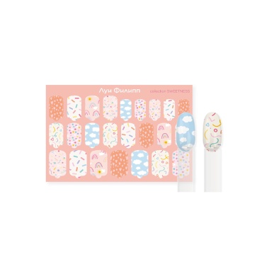 Луи Филипп Термопленка для дизайна ногтей Nail Wraps, Sweetness купить
