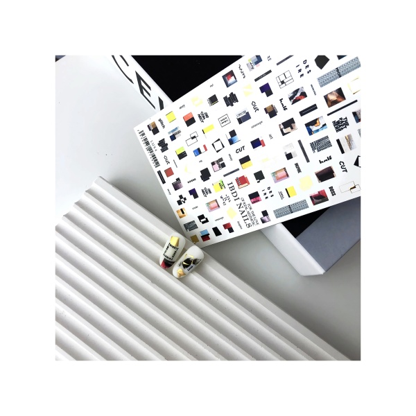 Ibdi Nails Слайдер-дизайн Lux, №04 купить