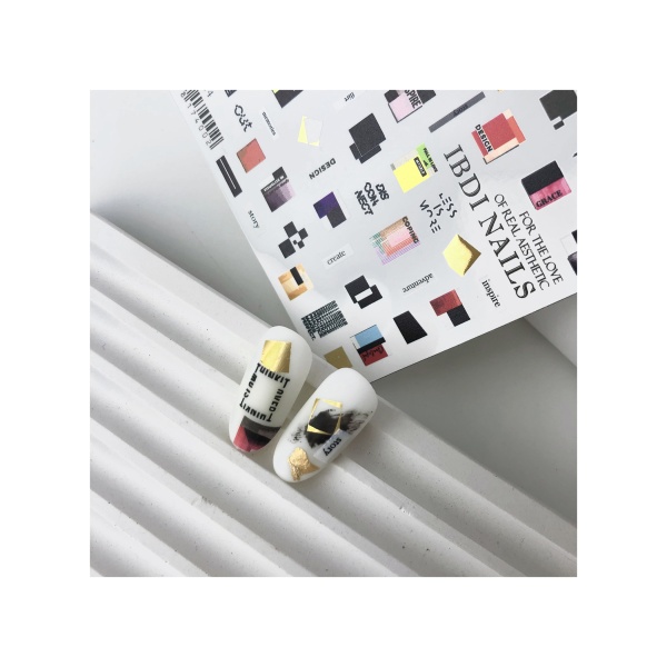 Ibdi Nails Слайдер-дизайн Lux, №04 купить