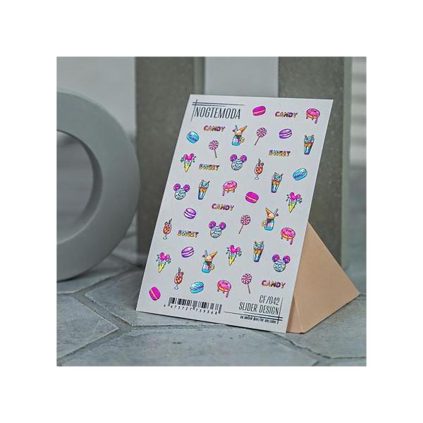 NogteModa Слайдер Slider Design CF, 042 купить