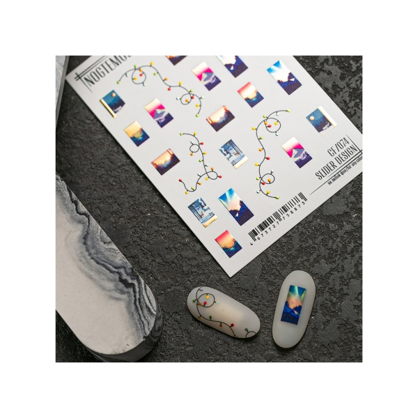 NogteModa Слайдер Slider Design CF, 074 купить