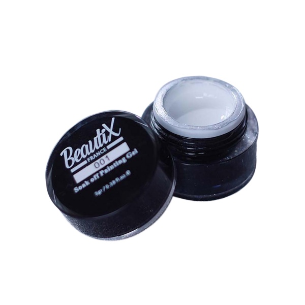 Beautix Гель-краска Soak Off Painting Gel, 001, 5 мл купить