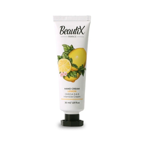 Beautix Крем для рук Omega 3-6-9, лимон, 30 мл купить