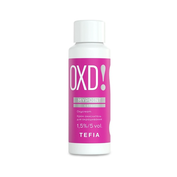 Tefia Крем-окислитель для окрашивания волос Mypoint Color Oxycream, 1,5% (5 vol), 60 мл купить