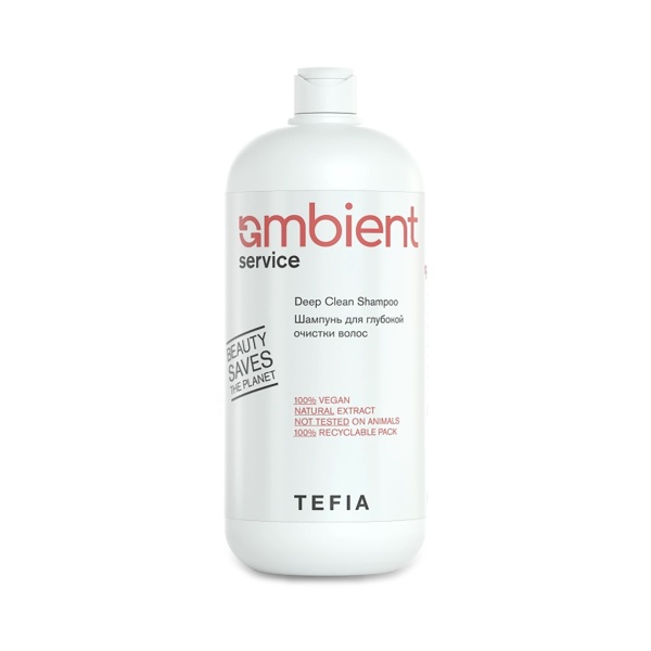 Tefia Шампунь для глубокой очистки для волос Ambient Service, 1000 мл купить