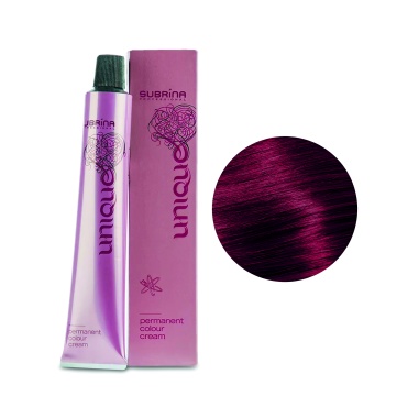 Subrina Professional Перманентная стойкая крем-краска для волос Colour Unique, 3/65 темно-коричневый красное дерево, 100 мл купить