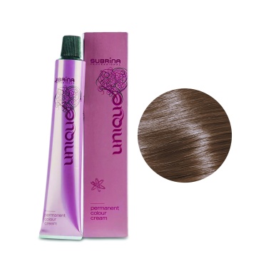 Subrina Professional Перманентная стойкая крем-краска для волос Colour Unique, 8/2 светлый блондин жемчужный, 100 мл купить