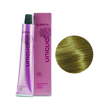 Subrina Professional Перманентная стойкая крем-краска для волос Colour Unique, 8/3 светлый блондин сандрэ, 100 мл купить