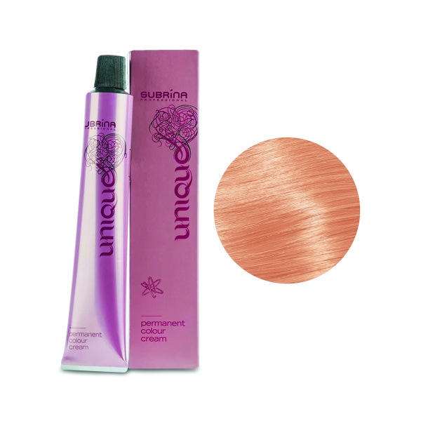 Subrina Professional Перманентная стойкая крем-краска для волос Colour Unique, 9/75 очень светлый блондин коричнево-красный, 100 мл купить
