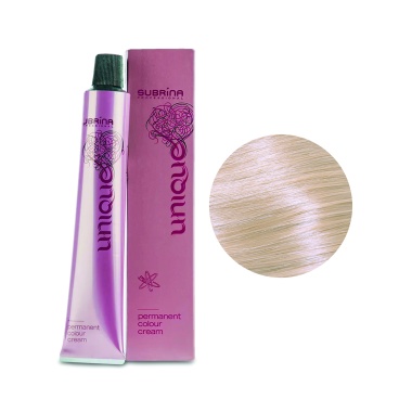 Subrina Professional Перманентная стойкая крем-краска для волос Colour Unique, 10/46 яркий блондин песочный, 100 мл купить