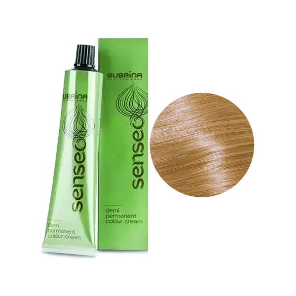 Subrina Professional Деми-перманентная интенсивная краска для волос без аммиака Colour Senseo Demi-Permanent, 9/42 очень светлый блондин золотистый, 60 мл купить