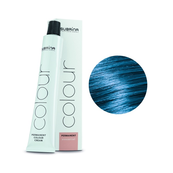 Subrina Professional Перманентная крем-краска для волос Permanent Colour, 0/28 бирюзовый, 100 мл купить