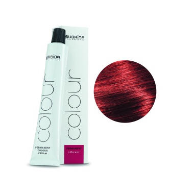 Subrina Professional Перманентная крем-краска для волос Permanent Colour, 6/54 темный блондин красно-золотистый, 100 мл купить