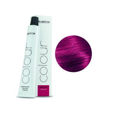 Subrina Professional Перманентная крем-краска для волос Permanent Colour, 6/65 темный блондин красное дерево, 100 мл купить