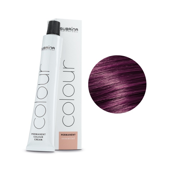 Subrina Professional Перманентная крем-краска для волос Permanent Colour, 6/67 темный блондин фиолетово-коричневый, 100 мл купить