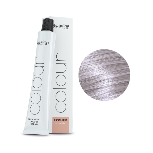 Subrina Professional Перманентная крем-краска для волос Permanent Colour, 9/2 очень светлый блондин жемчужный, 100 мл купить