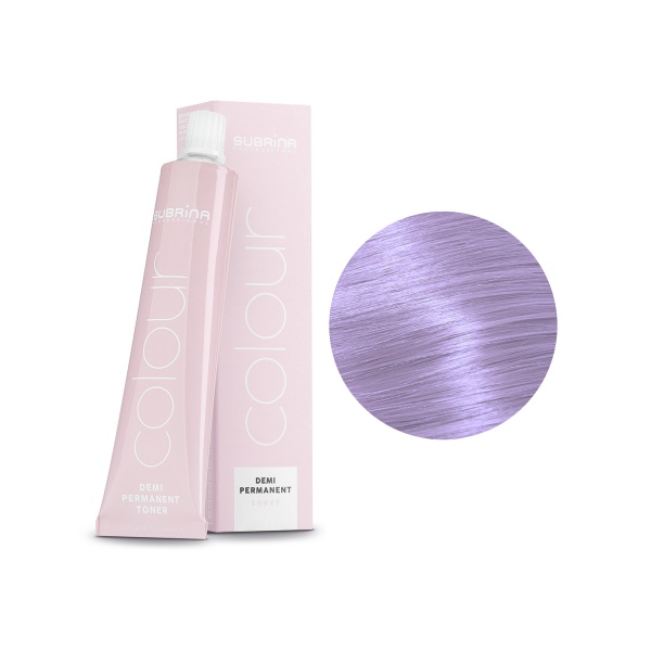 Subrina Professional Деми-перманентная интенсивная краска для волос без аммиака Demi-Permanent, 9/6 очень светлый блондин темный блондин, 60 мл купить