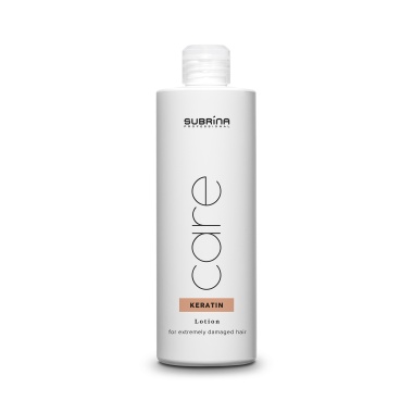 Subrina Professional Кератиновый восстанавливающий лосьон для волос Professional Care Line Keratin Lotion, 500 мл купить