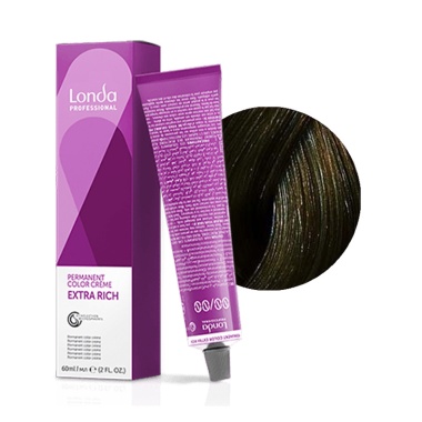 Londa Professional Крем-краска для волос Londacolor, 4/71 шатен коричнево-пепельный, 60 мл купить