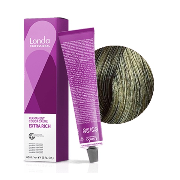 Londa Professional Стойкая крем-краска Londacolor, 6/1 тёмный блонд пепельный, 60 мл купить