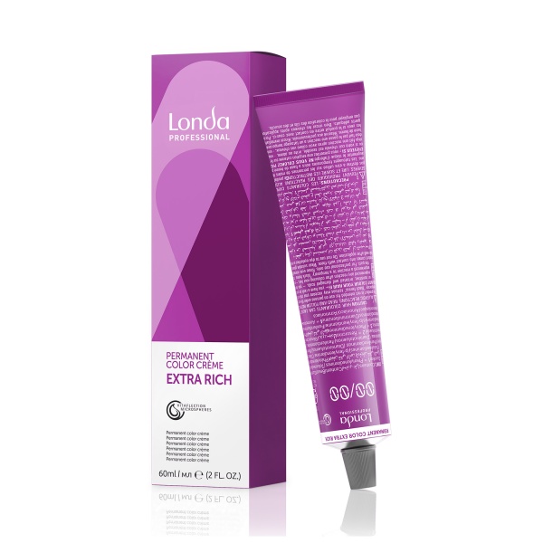 Londa Professional Стойкая крем-краска Londacolor, 6/16 темный блонд пепельно-фиолетовый, 60 мл купить