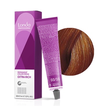Londa Professional Крем-краска для волос Londacolor, 7/37 блонд золотисто-коричневый, 60 мл купить