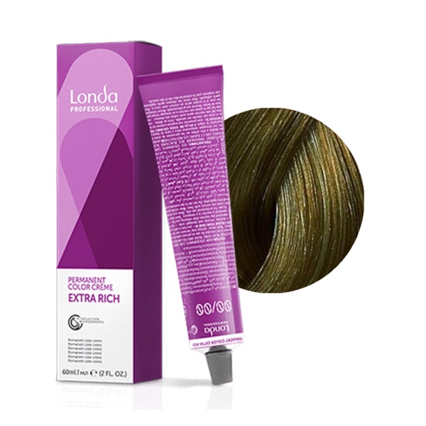 Londa Professional Стойкая крем-краска Londacolor, 7/71 блонд коричнево-пепельный, 60 мл купить