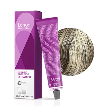 Londa Professional Стойкая крем-краска Londacolor, 8/1 светный блонд пепельный, 60 мл купить