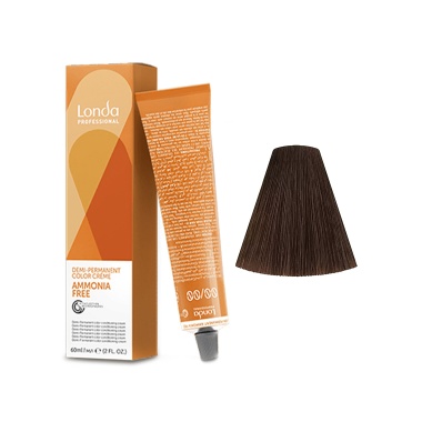 Londa Professional Крем-краска для волос интенсивное тонирование Londacolor Ammonia Free, 4/71 шатен коричнево-пепельный, 60 мл купить