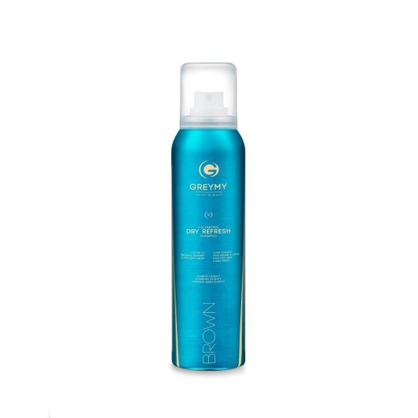 Greymy Сухой шампунь для волос Volumizing Dry Refresh Shampoo, коричневый, 150 мл купить