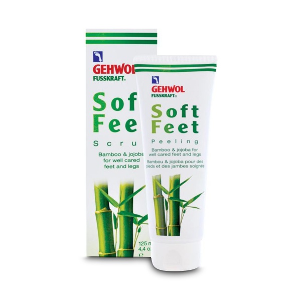 Gehwol Пилинг Бамбук и жожоба Fusskraft Soft Feet, 125 мл купить