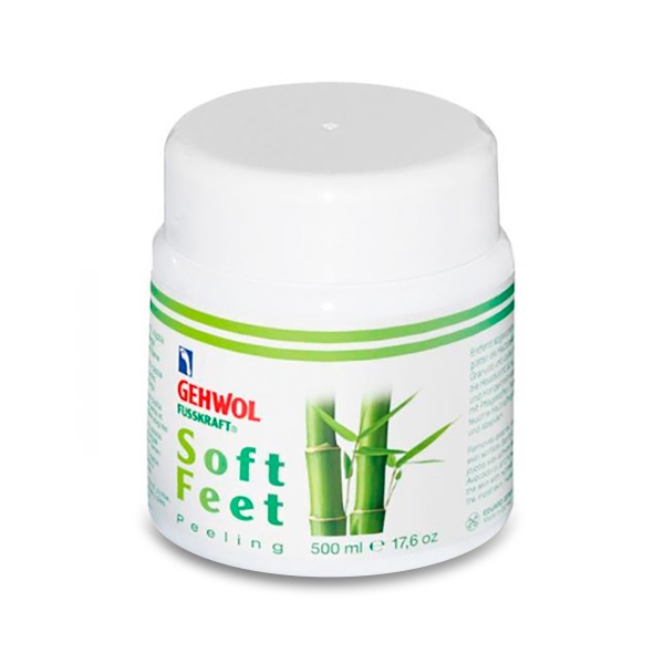 Gehwol Пилинг Бамбук и жожоба Fusskraft Soft Feet, 500 мл купить