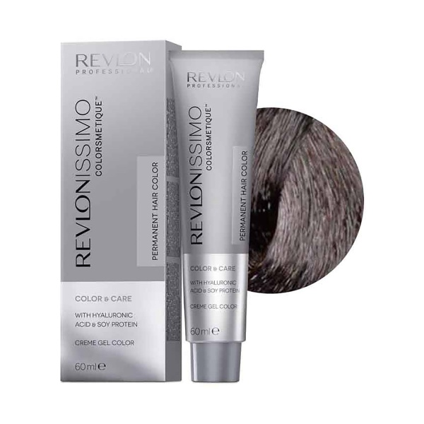 Revlon Professional Крем-краска Revlonissimo Colorsmetique, 4.15 Коричневый Пепельно-Махагоновый, 60 мл купить