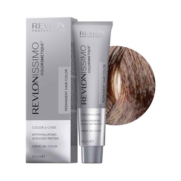 Revlon Professional Крем-краска Revlonissimo Colorsmetique, 8.13 Светлый Блондин Пепельно-Золостый, 60 мл купить
