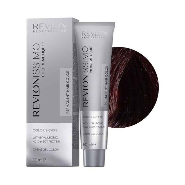 Revlon Professional Крем-краска Revlonissimo Colorsmetique, 5.4 Светло-Коричневый Медный, 60 мл купить